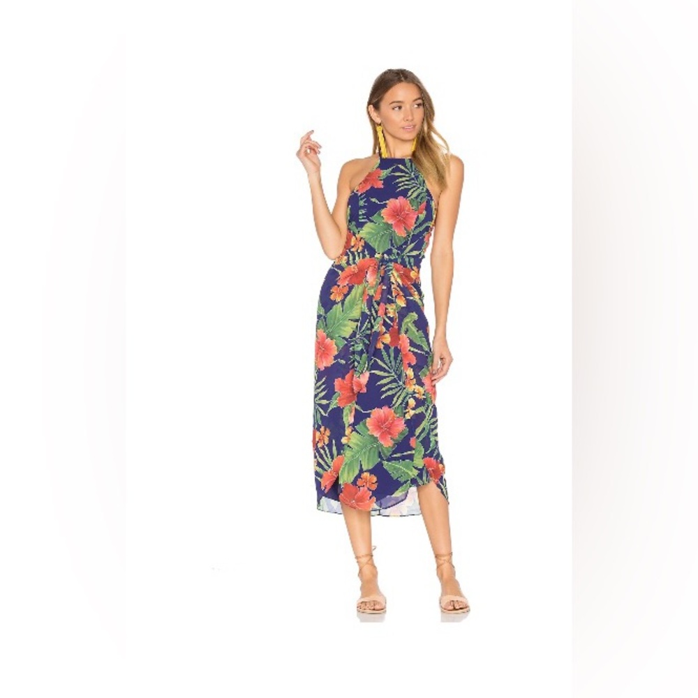 x Revolve Lehunt Floral Dress, Size XS